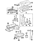 22271-21020 Toyota Genuine Oem Intake Manifold Seal