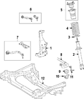 48157-50030 Lexus Genuine Oem Upper Insulator