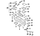 4l0-864-261-p-1nk Audi Genuine Oem Insert