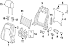 5c688123682v 5c6-881-236--82v Volkswagen Genuine Oem Release Lever