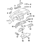 8k1-857-186-h-r66 Audi 8k1857186hr66 Genuine Oem