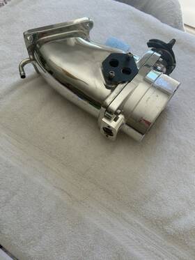 Accufab Racing Ctb2003p Sbtb Single Blade Throttle Body / Inlet Plenum 2003-04 Mustang Cobra Svt