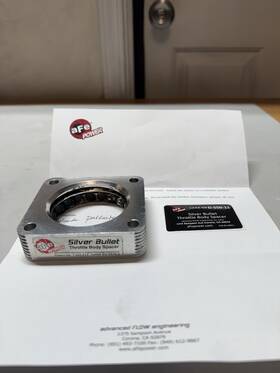 46-33001 Afe Power Silver Bullet Throttle Body Spacer For 97-10 Ford F-150 4.6/5.4l