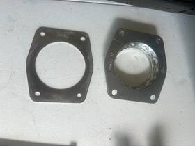 Tlx-afe46-31004-cl360a70 Afe For Bmw M3 E36 L6 3.0l/3.2l 1992-1999 Silver Bullet Throttle Body Spacer