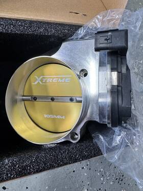 Bxim-00255-si Blox Racing 2015-2023 Dodge Challenger Charger Hellcat 6.2l V8 105mm Throttle Body Tb Xtreme