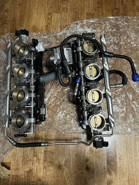 7838245 Bmw E90 E92 E93 M3 Throttle Bodies Itbs Injectors Rail Idc Fuel Breather