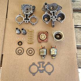 1708-2953 Chevrolet Gmc Chevy Tbi Throttle Body Injector Pod Assembly 5.7l And Fuel Line Extensions