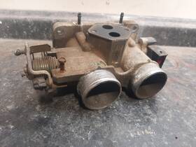 F2te-fa Ford 93-96 F150 Bronco 4.9l Throttle Body Valve Assembly Dual Used Oem