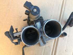 F2te-ma Ford F4te-cc 87-93 F150 Van 4.9 5.0 5.8 Dual Bore Throttle Body Oem With Tps And Iac