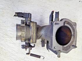 F6ae-9a589-ac Ford Lincoln Mercury Elbow Housing With Throttle Body - Used