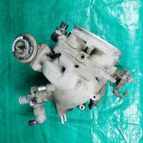 Ford F8uubb 98 99 F250 F350 6.8 V10 Throttle Body F8uu-bb Spacer Super Duty Truck Van