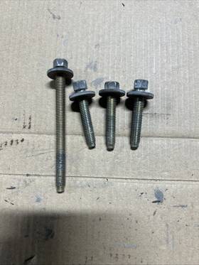 Yl3e-bb Ford 2000-2002 F150 Expedition 5.4l 2v Engine Throttle Body Elbow Spacer Bolts Oem