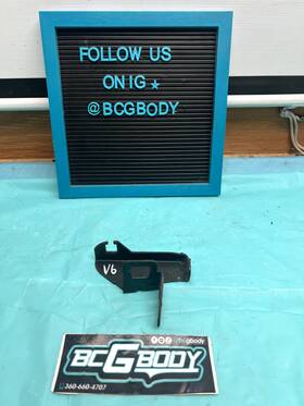 25505161 General Motors 1978-1988 Gbody Throttle Cable Bracket V6 Monte Regal Cutlass Oem Gm