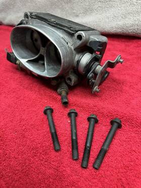 17112833 Gm 92-93 Lt1 Corvette Camaro Trans Am Throttle Body Assembly With Tv Cable Lever