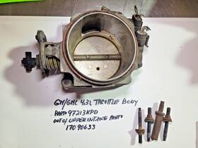 Gm 97213kpd Gm/gmc 4.3l V-6 Throttle Body With Bolts - Used