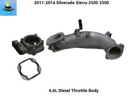 12601677ea Gmc 12643955 11-14 Silverado Sierra 6.6l Throttle Body Assembly And Tube
