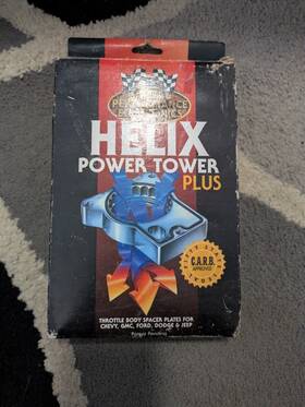 53015 Helix 73015 Power Tower Plus Throttle Body Spacer