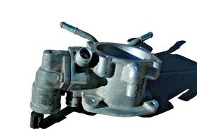 Xr836n69386 Jaguar 2000-2002 S-type 4.0l Throttle Body Spacer With Adjuster Motor Oem