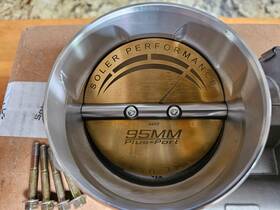 Se9871-095-ad Soler Performance 95 Mm Ported Lt5/zr1 And Others Throttle Body Zl1 Many