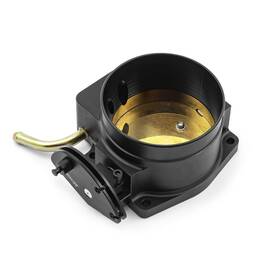 Speedmaster Outlet 840136506430 90mm Ls2 4 Bolt High Flow Throttle Body Black