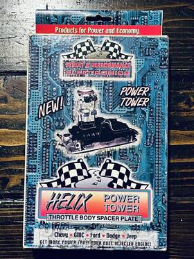 57015 Taylor Billet Specialties Street And Performance Electronics Helix Power Tower Throttle Body Spacer