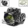 Tbk2070mmbk Dpt Motorsport 70mm Aluminum High Flow Intake Black Throttle Body Honda Rsx Dc5 Civic Ep3 K20
