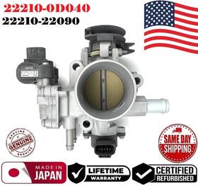 Toyota 2221022090 Genuine Throttle Body Tps Iac For 1999-2002 Corolla 1.8l # 22210-0d040