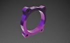 Ts-tbs-021pr Torque Solution Throttle Body Spacer Purple For Hyundai Genesis