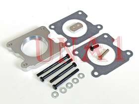 1686-tss-una-gmc-n-gr Una1 200-589-ehi-sil Throttle Body Spacer For Gmc Sonoma 2.2l I4 S10 S15 Silver