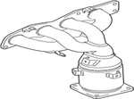 14110-57L02-H02 Suzuki Manifold,exh 1411057L02H02, New Genuine Oem Part. Fixed Price $2355.53.