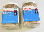 Bosch Size (PJ1110) & (PJ1120) Plate Joining Biscuits 285 Pcs Nib (open). Fixed Price $18.40.