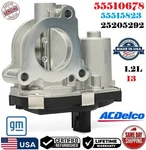 Genuine Gm Throttle Body For 2021-2025 Chevrolet & Buick 1.2L 3CYL # 55510678. Fixed Price $105.00.