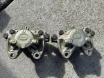 Front Pair Disc Brake Calipers For 1986-1991 Mercedes-benz 560SEL (53161). Fixed Price $100.00.