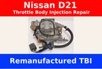 1986-89 Nissan D21 Pathfinder Truck VG30I 3.0L Throttle Body Tbi Injectors. Fixed Price $875.00.