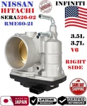 Genuine Throttle Body Right Side 2008-20 Nissan &infiniti 3.5L 3.7L # RME60-21. Fixed Price $105.00.