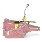 Deluxe Push Button Transmission Shifter Kit With 8 Chrome Arm Ford C6. Fixed Price $499.95.