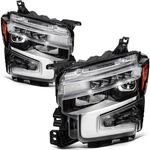Headlight Assembly For Chevy Silverado 1500 2022-2025 W/led Drl Left+right. Fixed Price $361.88.