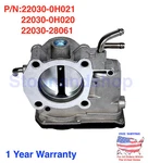 New Throttle Body Fits Toyota RAV4 Highlander Solara Scion Tc 2.4L 2AZFE. Fixed Price $130.99.