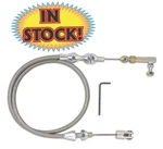 Lokar TCP-1000HT48 48" Hi-tech Ss Housing Throttle Cable W/ Polished Fittings. Fixed Price $138.95.