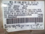 Used Fuel Injection Throttle Body Fits: 1995 Ford Contour Valve Assembl. Fixed Price $135.70.