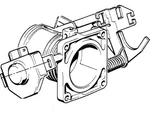 Genuine Bmw Throttle Housing Assy 13-54-1-726-609 New. Fixed Price $413.56.