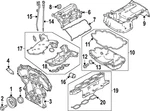 Genuine Nissan Engine Intake Manifold 14010-6GP0C. Fixed Price $678.70.
