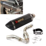 Full Exhaust System For Bmw G310GS G310R 2016-2025 Header Pipe Black Muffler. Fixed Price $175.00.