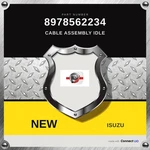 Genuine 1995-2007 Isuzu Nqr Cable Assembly Idle 8978562234. Fixed Price $65.07.