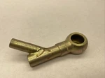 Used Angled Ring Idling Control Pipe Fits Mercedes W113 280SL 1290700095. Fixed Price $105.80.
