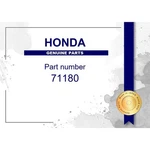 Genuine Honda Base Front License Plate - Multiple Part Numbers Set 71180. Fixed Price $79.42.
