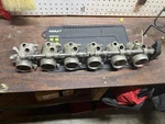 01-06 Bmw E46 M3 S54 Z4M Individual Throttle Bodies Itb Intake. Fixed Price $510.00.