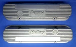 Vintage Holley Mickey Thompson Finned Aluminum Valve Covers Pontiac Day 2. Fixed Price $149.99.