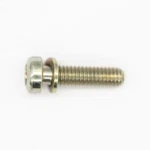 Fillister Head Screw W/ Washer Part Number 13-54-1-705-561 For Bmw. Fixed Price $12.99.