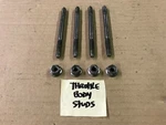 87-93 Ford Mustang Upper Intake Throttle Body Studs Mounting Bolts Egr Spacer Oe. Fixed Price $49.99.